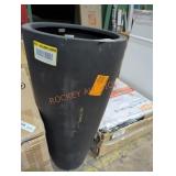 Black tall planter