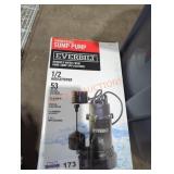 Everbilt 1/2 HP submersible sump pump
