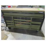 Husky 61" 15 Drawer Mobile Work Bench