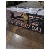 52" Matte Black Ceiling Fan