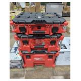 Milwaukee packout stacking toolbox