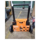 Rigid Telescoping Handle with Wheels