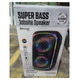 Super bass jobsite speaker