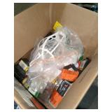 Box Lot Of Assorted Home Improvement Items