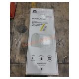 White Galvanized Steel Post Mount Mailbox