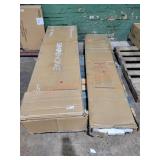 72" Wide TV Media Stand and Sliding Door