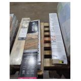 Skid lot assorted flooring boxes