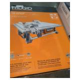 Ridgid 7" Table Top Wet Tile Saw