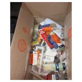 Box Lot Of Assorted Home Improvement Items