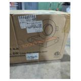 3" led nickel round gimbal canless down light