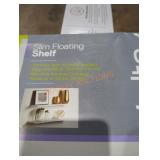 Delta slim floating shelf
