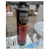 Case of great stuff gap and cracks foam sealant