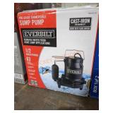 Everbilt Sump Pump