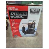 Everbilt Cast Iron Sump Pump
