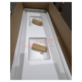 75"  Double Sink Vanity Top