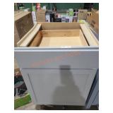 24" Base Cabinet,Damaged