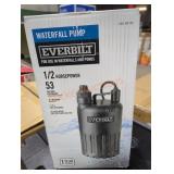 Everbilt 1/2 HP waterfall pump