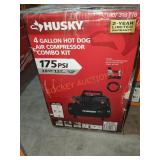 Husky 4 Gallon Hot Dog Air Compressor