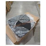 Set of 2 Black Chair Cushions