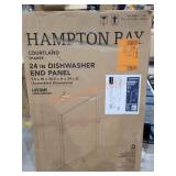 Hampton Bay 24" Dishwasher End Panel