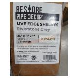 Live Edge Shelves Riverstone Grey (2)