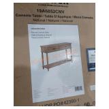 Natural Console Table