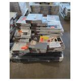 Mixed Peel & Stick Vinyl Flooring, Carrara Marble