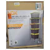 HDX Storage Tote Rack