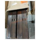 48" Distressed Floating Shelves  (2)