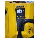 DeWalt 21" 179cc OHV/S.E.T. Snow Blower