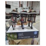 1 Hampton Bay open stock pathway lights 6 pk