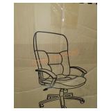 Black Leather High Back Executive Chair