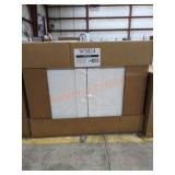 30" x 24" x 12" White Wall Cabinet