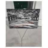 Wall Art Canvas 34" x 24"