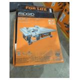 RIDGID Corded 7" Table Top Wet Tile Saw