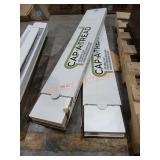 Cap-A-Tread White Risers 47" (2 boxes)