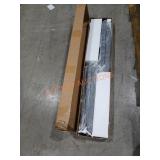 34" Heavy Duty Black Fence Post Repair Kit Anchor