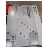 1 12 pk led color changing recessed trim