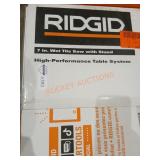 Ridgid 7" Wet Tile Saw with Stand