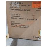 Gold Gallery 16"ï¿½16" Frames W/ 5"ï¿½7" Matting (4)