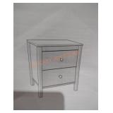 2 drawer nightstand