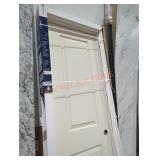 24" x 78" left hand 2 panel interior door
