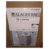 Glacier Bay 24" Vanity W Top