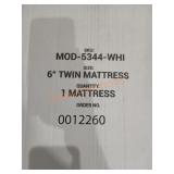 6" Twin Vacuum Packed Mattress