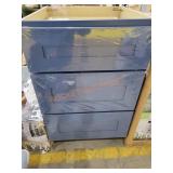 21" 3 Drawer Base Cabinet