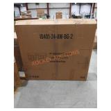 24" Upholstered Nail Head Counter Stool (Set of 2)