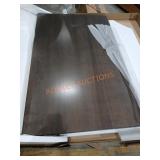 Bennett 42" Dark Brown Top Rectangle Bar Table