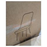 Alan Gray Fabric Upholstered Dining Chairs (2)