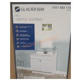 36" Vnity Combo Both White