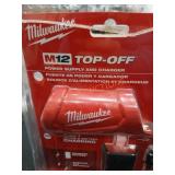 Milwaukee M12 Top-Off Power Supply and Charger